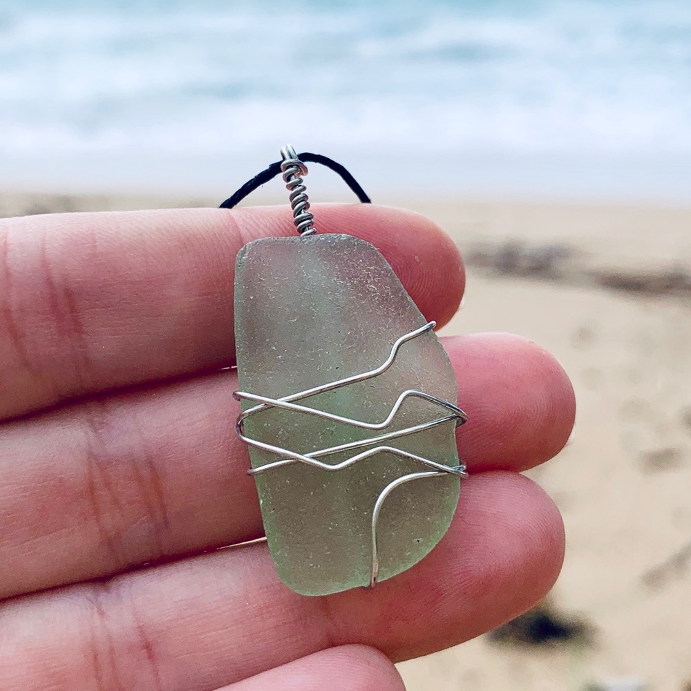 Beachcomber Seaglass Necklace - Picture 6 of 8